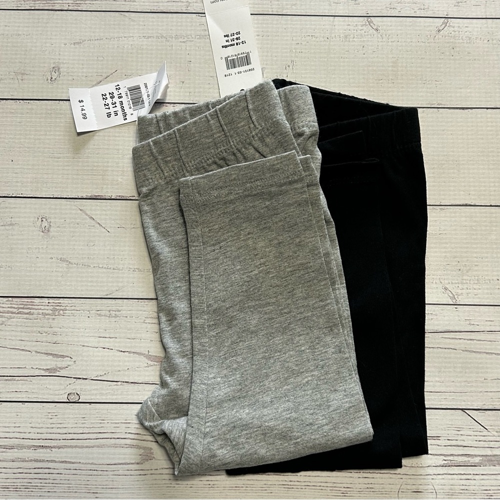 3 for $10 Gray and Black Leggings